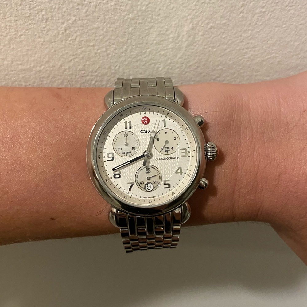 Michele CSX Michele watch with extra links